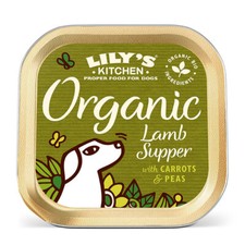 Image of Lily's Kitchen Organic Adult Wet Dog Food Lamb Supper - 150g