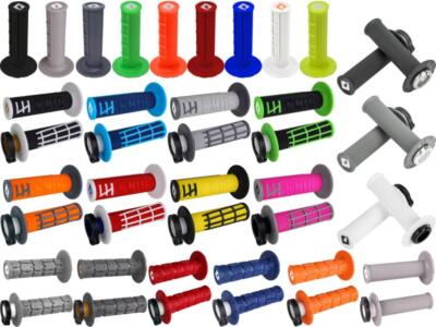 ODI V2 MX Lock-On Grips Twist Throttle Dirt Bike Motocross w/Tube Emig Pro  Rogue