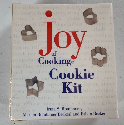 Joy of Cooking Cookie Kit - Running Press Mini Book & Mini Cookie Cutters