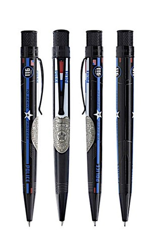 Retro 51 Rollerball Pen, "The Shield" Police Badge Design, New, Sealed - Picture 6 of 7