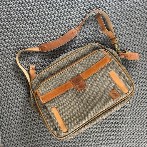 Vintage Hartmann Tweed & Leather Luggage Set – 2 Pieces - Picture 7 of 16