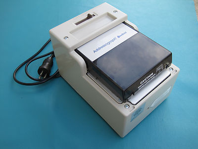 NewBold Addressograph Credit Card Imprinter Model 830 | eBay