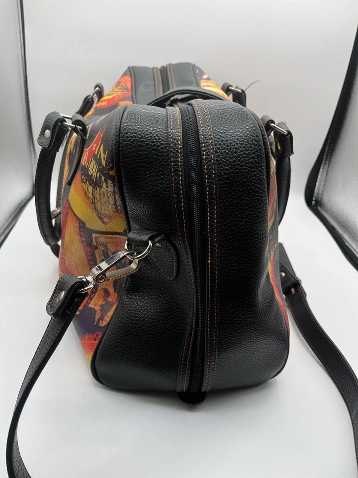 Sydney Love Overnight Bag Grand Hotel Paris Collection 16” x 12” Vegan Leather - Image 2 of 4