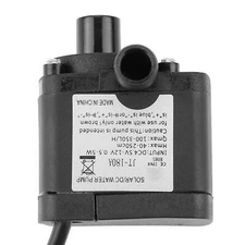 DC Brushless Water Pump For Computer Water Cooling 12V -40℃ ~100℃ Tool New