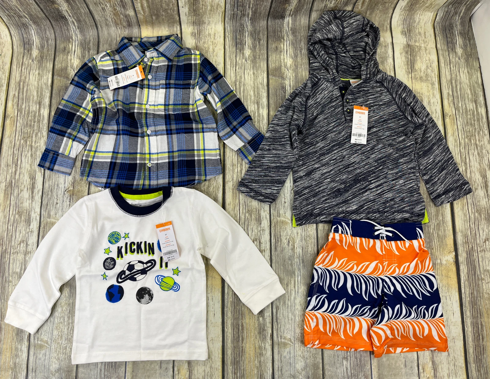 Gymboree Baby Boy Size 2T Mixed Lot Clothes New With Tags