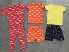 Baby Gap boy pj  sleepwear  2 piece set hippo, shark, ￼ palm tree  size 2T — photo 8