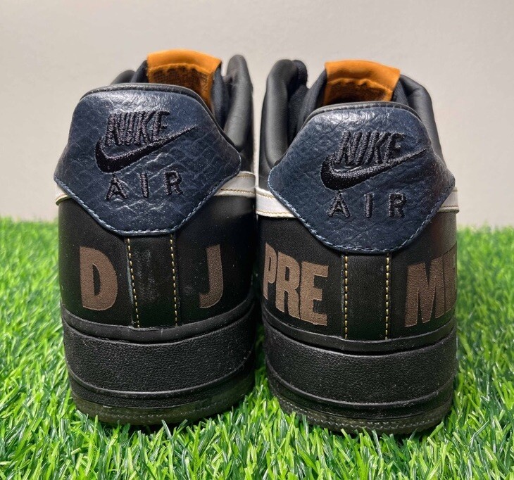 ナイキ NIKE 09年製 AIR FORCE 1 LOW PREM DJ Nike Air Force One Low Dj Premier 12 Preemo Hip Hop 2009