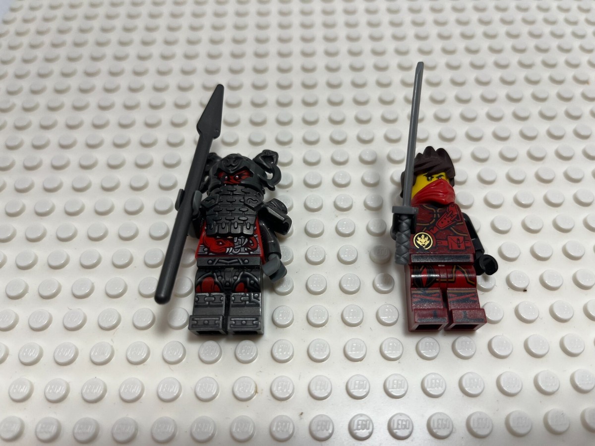 LEGO Ninjago: Rivett + Kai minifigs only from The Vermillion