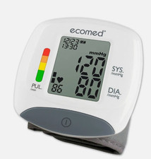 Medisana Health Care Accurate Ecomed Wrist Blood Pressure Digital Monitor BW-82E