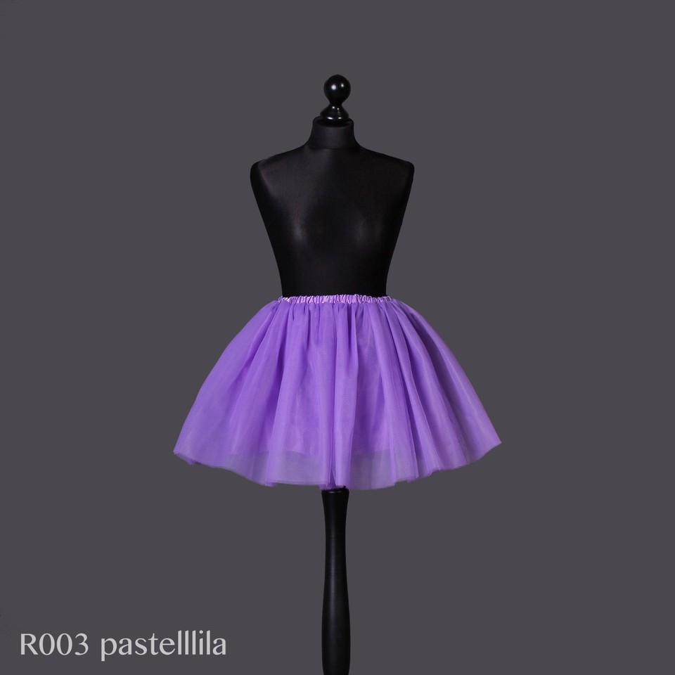 Petticoat Tüllrock Reifrock Tutu Damen Ballettrock Unterrock Gr.32 Bis 58 20LF E - Foto 13