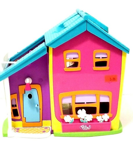 Vintage 2002 Origin Products Polly Pocket House Portable w/Elevator