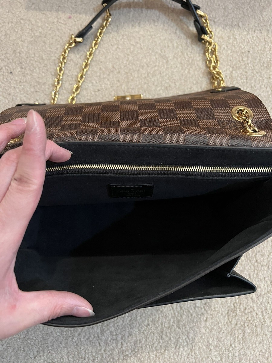 Louis Vuitton Vavin Shoulder Bag PM Black Damier Ebene