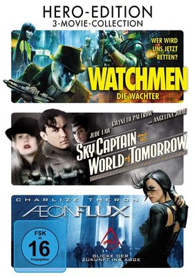 Hero-Edition - Aeon Flux / Sky Captain And The World Of Tomorrow / Watchmen NEU