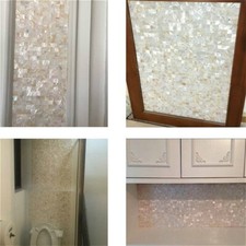 1Pc Self Adhesive Colorful Shell Mosaic Kitchen Backsplash Tile Wall DIY 30 30cm
