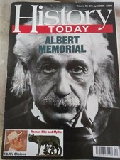 Albert Einstein Memorial History Today April 2005
