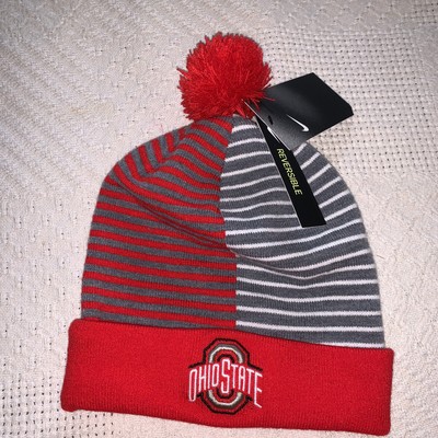 ohio state beanie with pom