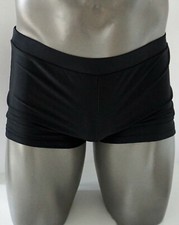 NEW MEN'S BLACK SWIM TRUNKS SIZE L