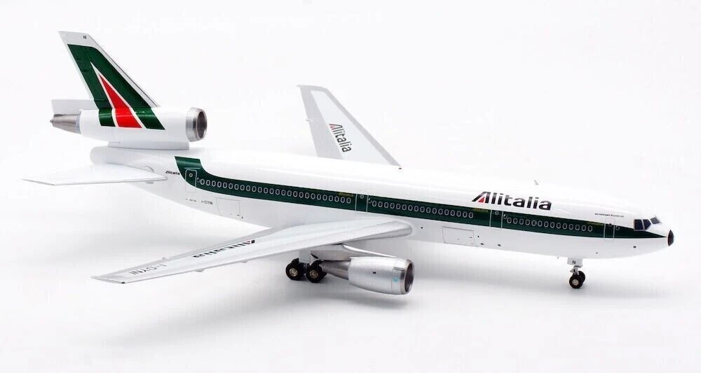 1:200 INF200 Alitalia McDonnell Douglas DC-10-30 I-DYNI w/stand