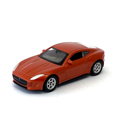 Jaguar F-Type Coupe Orange Welly 1:60 1:64 Series Scale Toy Car