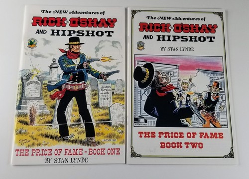 NM M New Adventures Rick O'Shay & Hipshot Price of Fame 1 &2 Stan Lynde Z136