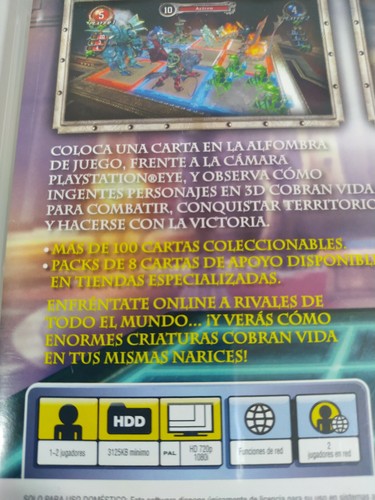 The Eye of Judgment sony Edition Spain - juego PLAYSTATION 3 PS3 sony - 3T - Picture 3 of 4