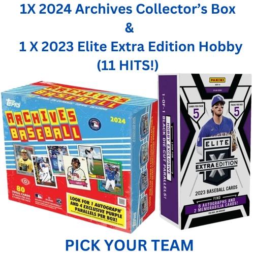 Cincinnati Reds MLB Mixer '24 Topps Archives Lunch + '23 Elite Extra Break #547