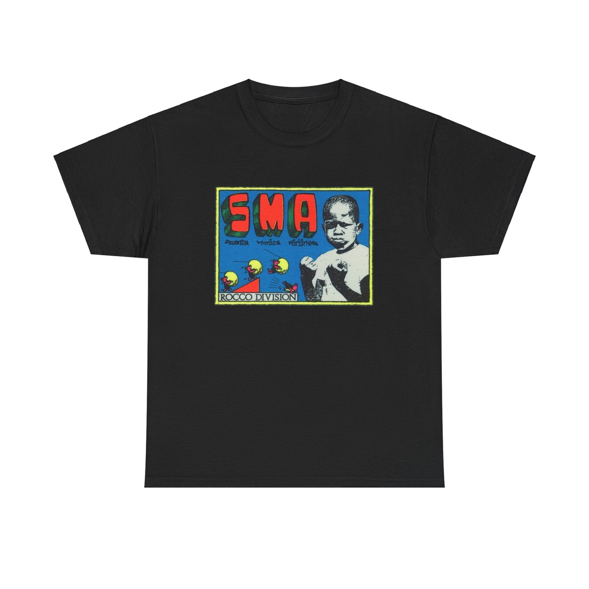 SMA Santa Monica Airlines Rocco Division Blue Vintage Skate T