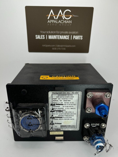 Honeywell Air Data Computer AZ950 7030700-71703 Removed Working/ Tested 9/23/24