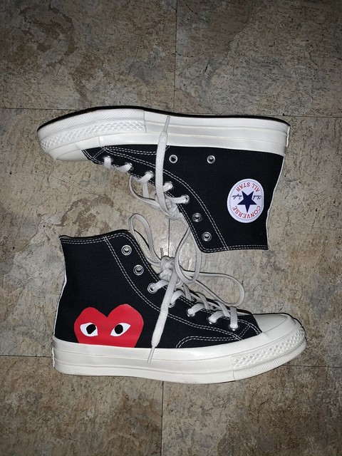 comme des garcons play x converse chuck taylor 1970s ox
