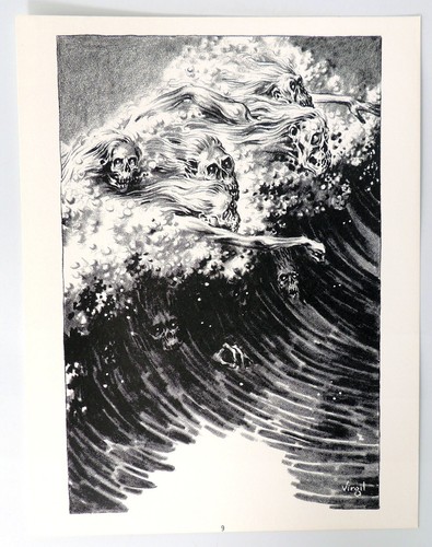 Finlay's Illustrations for Weird Tales Complete Portfolio Limited 1,250 (1976) - Picture 12 of 12