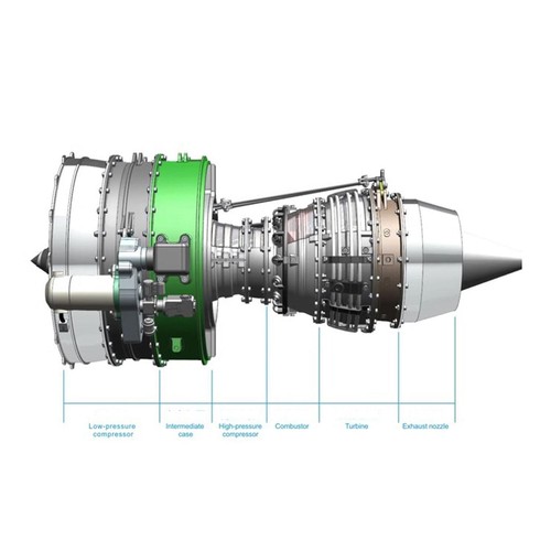 TECHING Avión Eléctrico Metal Turbofan Motor Modelo DM119 No Montado KIT - Imagen 5 de 10