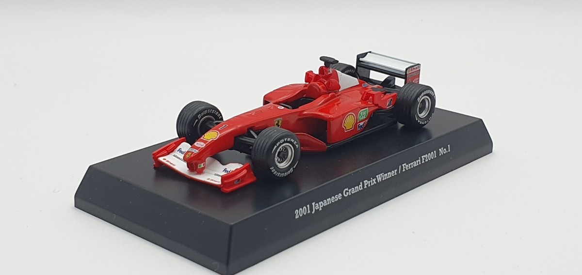 1/64 Kyosho F1 Suzuka Legend FERRARI F2001 #1 SCHUMACHER