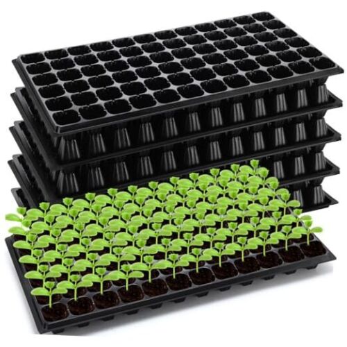 7200 Cells Seedling Plug Trays 100 Pack Reusable Seed Starter Kit Seedling  - Picture 1 of 7
