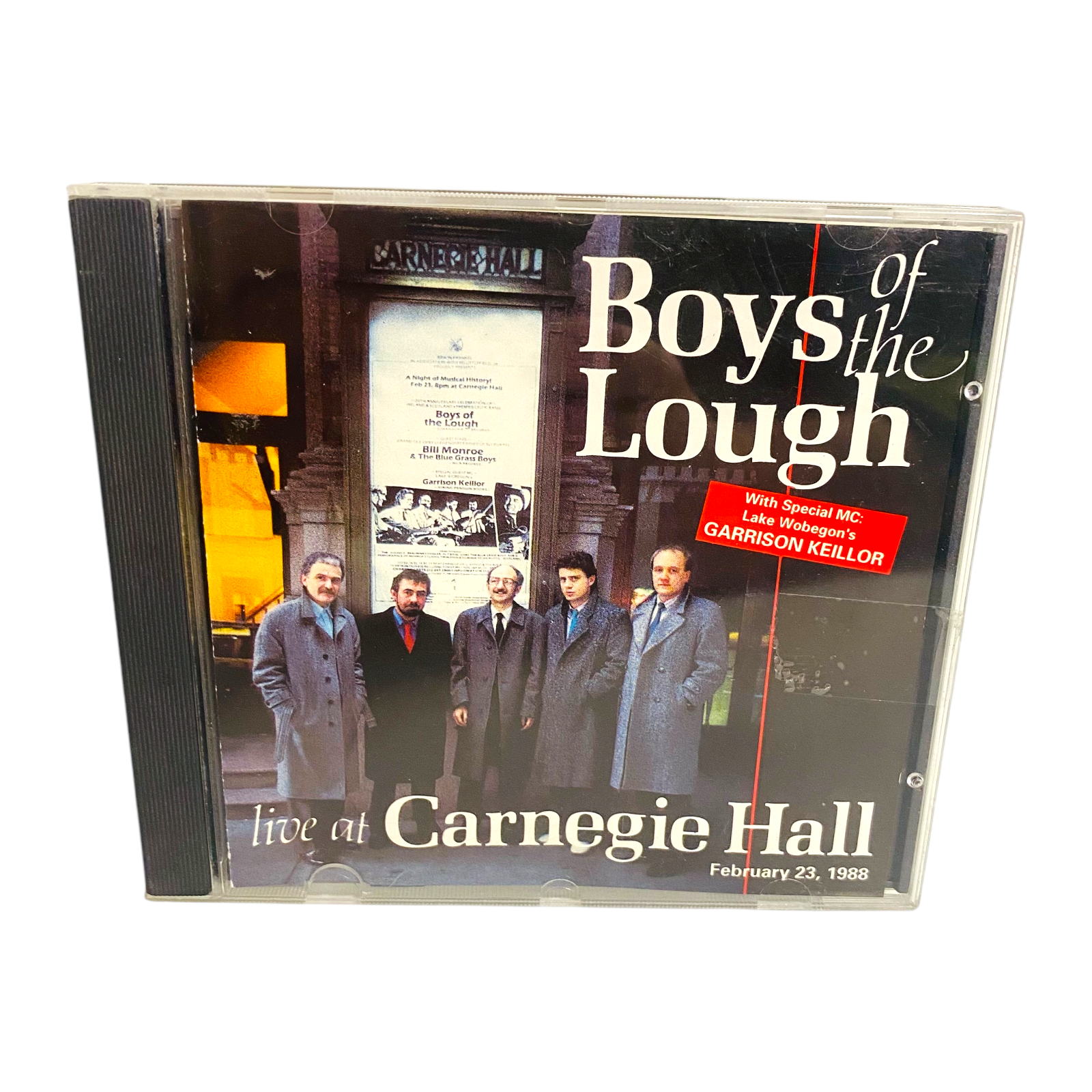 The Boys of the Lough - Live at Carnegie Hall 1988  ( CD ) (Live Recording)