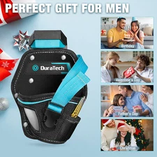 DuraTech Drill Holster Quick Release Buckle Side Bit Pocket for Electric Drills