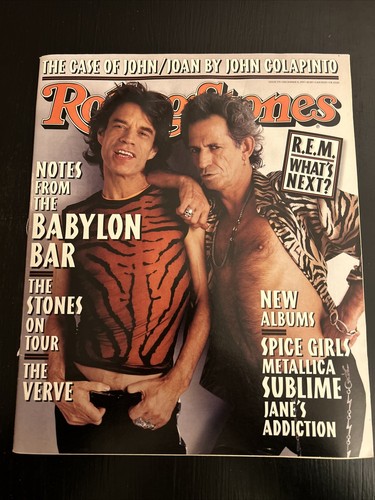 The Rolling Stones Mick Keith Rolling Stone Magazin 11. Dezember 1997 kein Etikett!