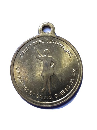 Credit Card Sentinel Inc Bruno Quebec Charge Coin Tag Token EBay
