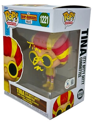 Dan Mintz Signed Autograph Bob's Burgers Movie Funko Pop Tina