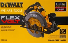 Boxed Dewalt DCS578B FlexVolt 60V 7-1/4" Brushless Cordless Circular Saw