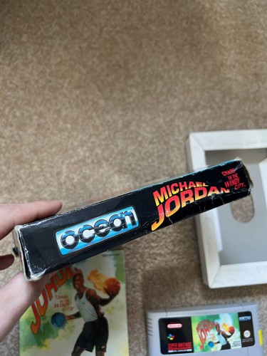 MICHAEL JORDAN-CHAOS IN THE WINDY CITY SUPER NINTENDO/SNES GAME ULTRA RARE!!!!!! - Picture 3 of 14
