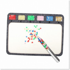 Premium Bead Mats Set for Jewelry Making - Includes Bead Scoop and Grids - Ideal