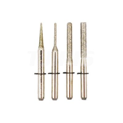 VHF Diamond Milling Burs Dental CAD/CAM Glass Ceramics Radius Grinding Tool