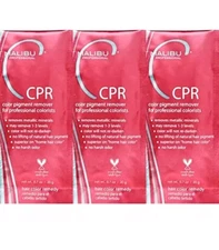 Malibu Professional CPR Color Pigment Remover 3pk- All 0.7oz Hair Cosmetologist