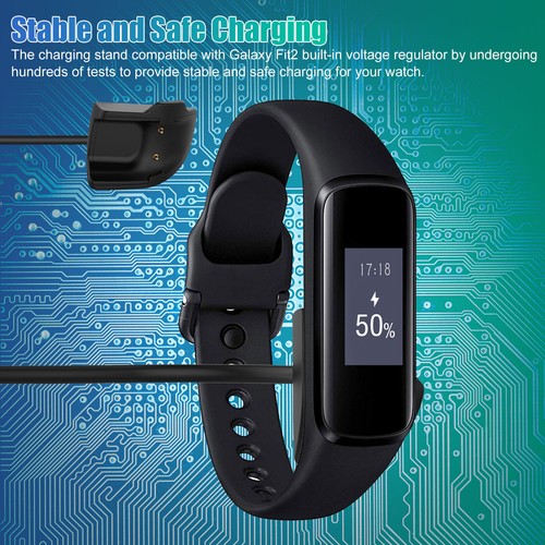 Mini Charger USB Charging Cable Replacement For SM-R220 Samsung Galaxy Fit2 - Foto 2 di 7