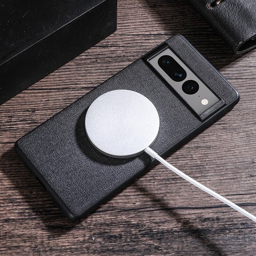 Funda protectora híbrida mate delgada magnética magsafe de lona para Google Pixel 7 Pro 6Pro - Imagen 2 de 17
