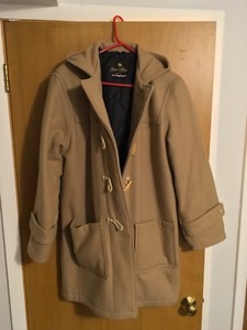 fleece duffle coat