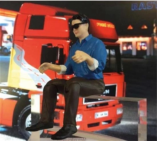 Robbe Modellsport Truck-Figur männlich m. Sonnenbrille 1:14,5 / 5207 - Bild 2 von 2