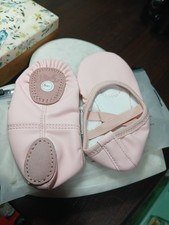 STELLE Girls Dance Shoes Slippers for Kids Ballet Pink Size 8 MT New