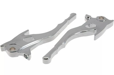 Hebelset STR8 CNC Aggressive chrom Aerox bis 2012