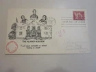 US COVER 1956 THE ALAMO FDC SCOTTS #1043 VICTORY OF DEATH CACHET MAILED FROM ALA